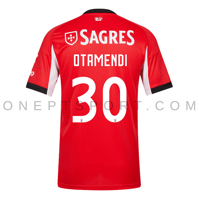 Camisola principal SL Benfica 25/26 - Otamendi 30 - Versão adepto