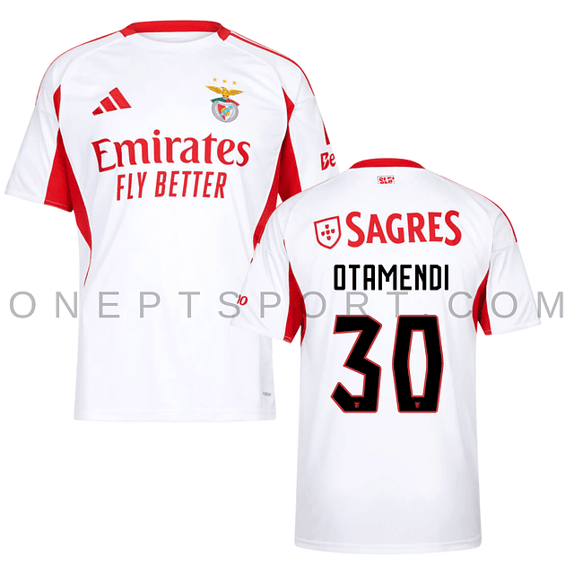 Camisola alternativa SL Benfica 25/26 - Otamendi 30 - Versão adepto