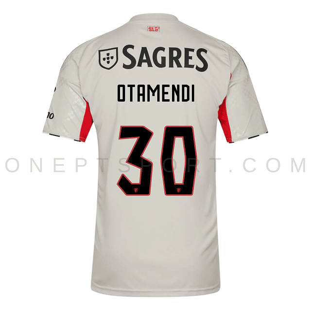 3ª Camisola SL Benfica 25/26 - Otamendi 30 - Versão adepto