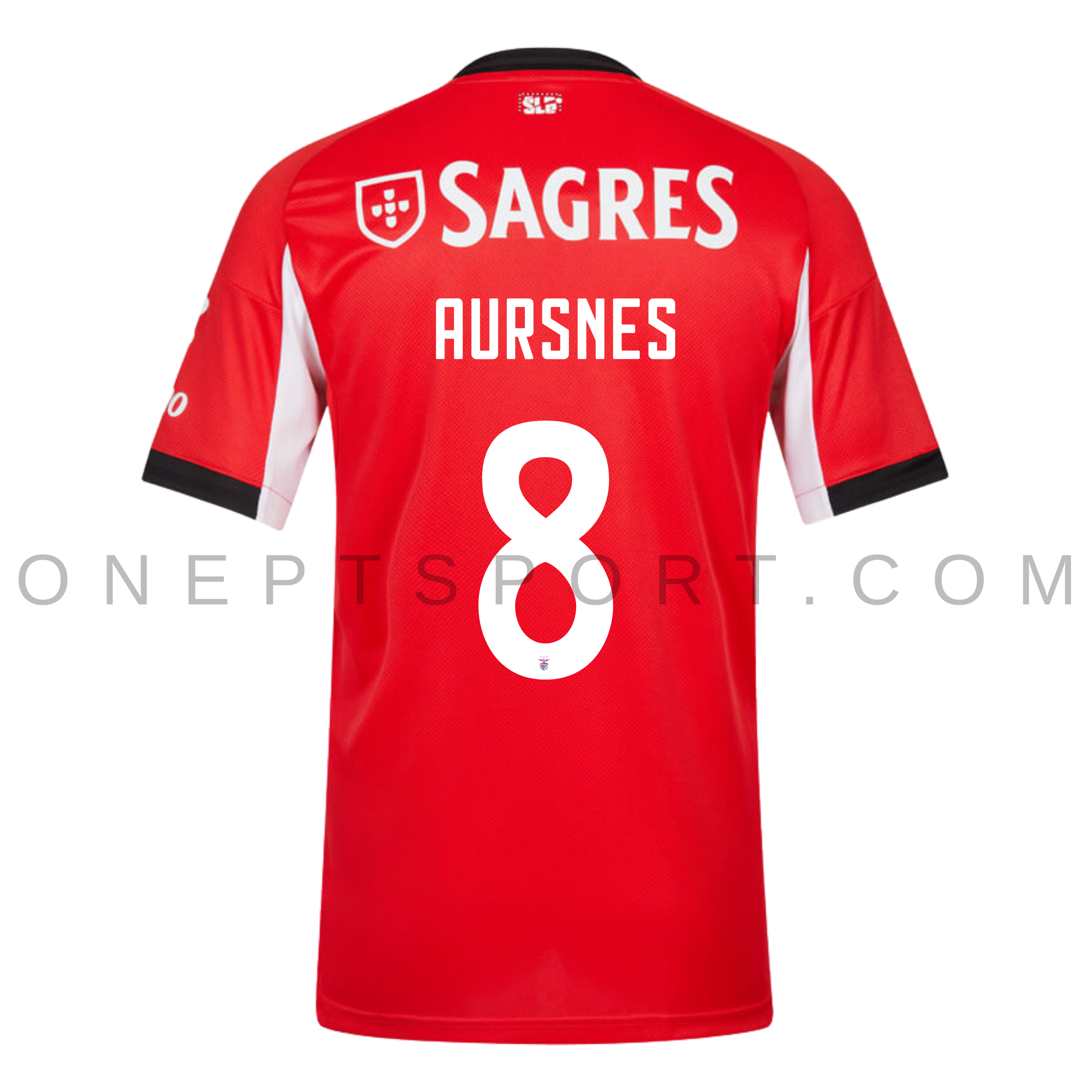 Camisola principal SL Benfica 25/26 - Aursnes 8 - Versão adepto 3