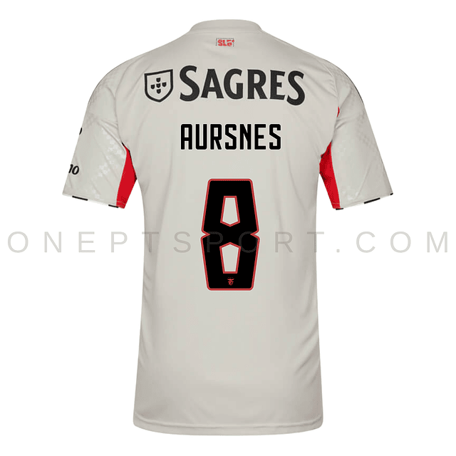 3ª Camisola SL Benfica 25/26 - Aursnes 8 - Versão adepto