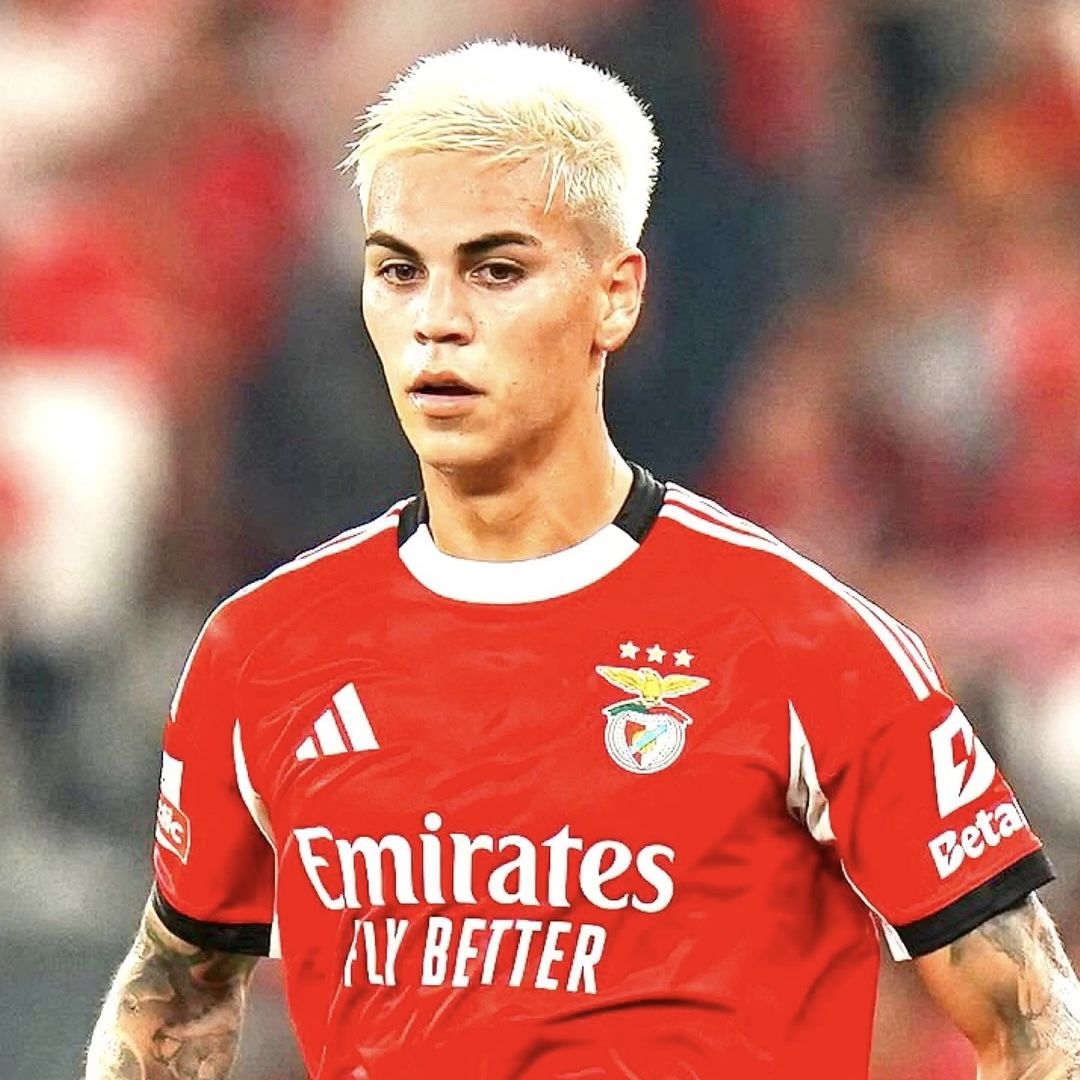 Camisola principal SL Benfica 25/26 - Barrenechea 5 - Versão adepto 2