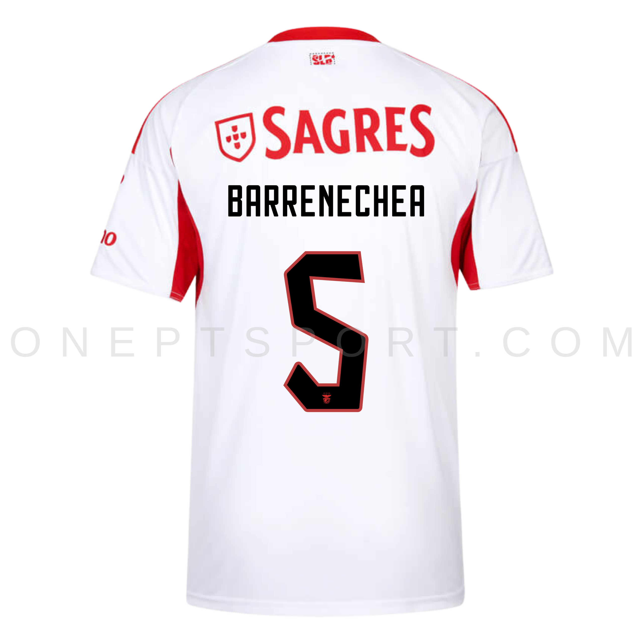 Camisola alternativa SL Benfica 25/26 - Barrenechea 5 - Versão adepto 2