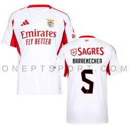Camisola alternativa SL Benfica 25/26 - Barrenechea 5 - Versão adepto