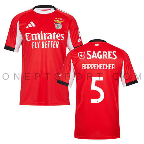 Criança - Camisola principal SL Benfica 25/26 - Barrenechea 5