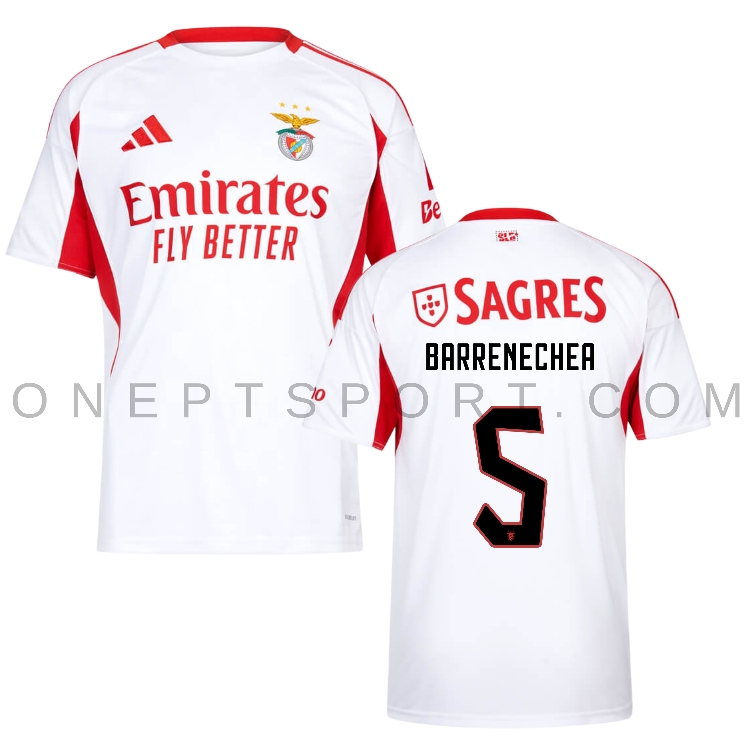 Criança - Camisola alternativa SL Benfica 25/26 - Barrenechea 5 1