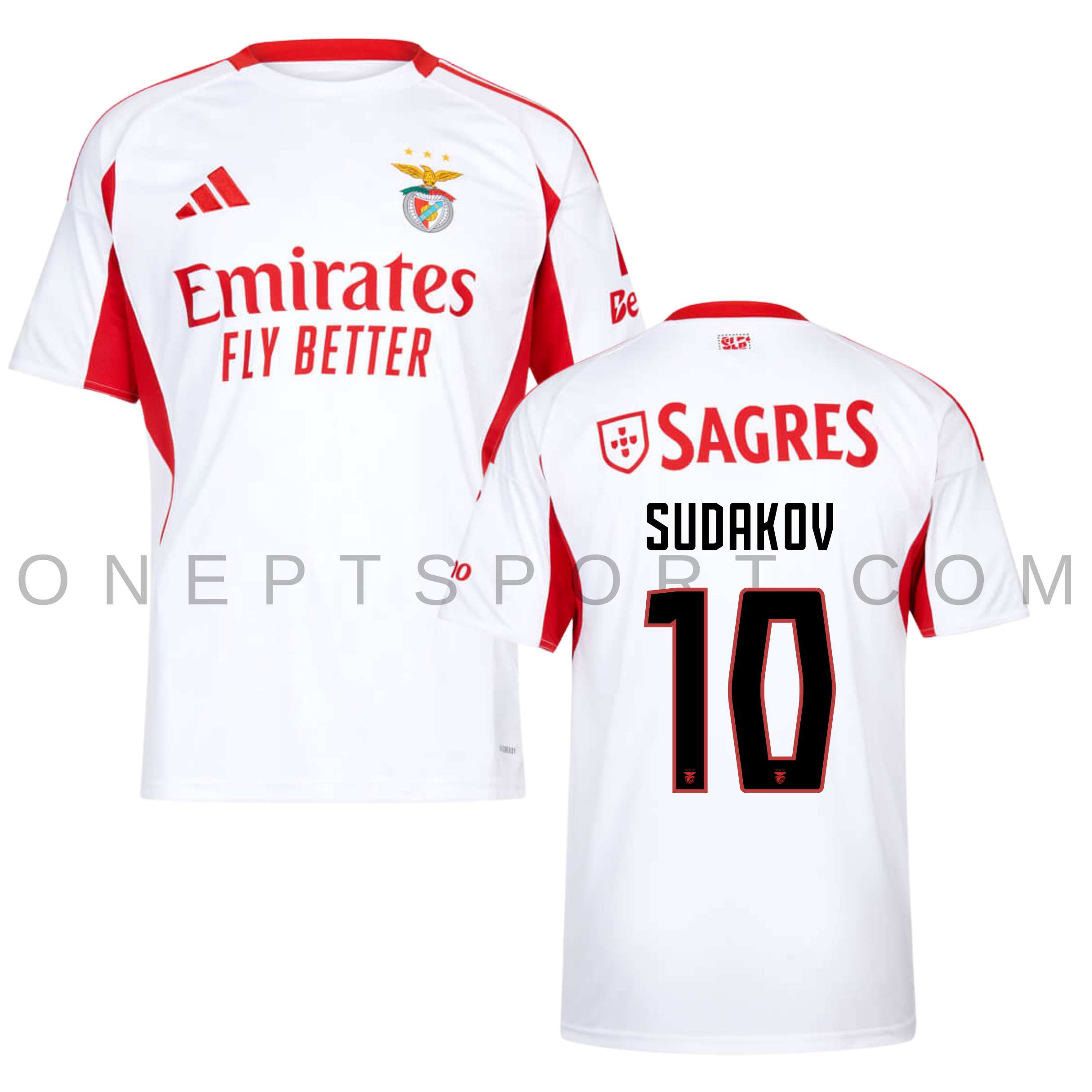 Criança - Camisola alternativa SL Benfica 25/26 - Sudakov 10 1