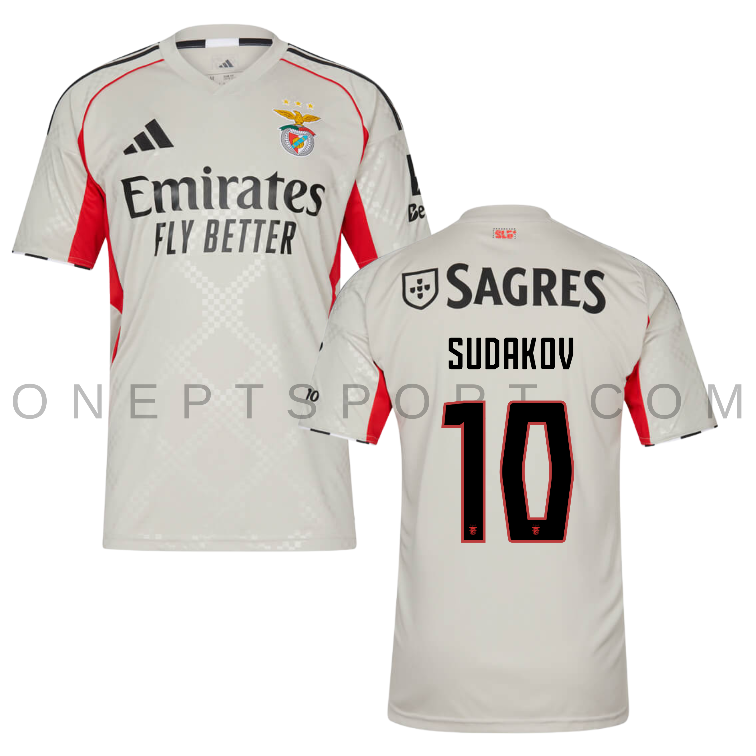 Criança - 3ª Camisola SL Benfica 25/26 - Sudakov 10 1