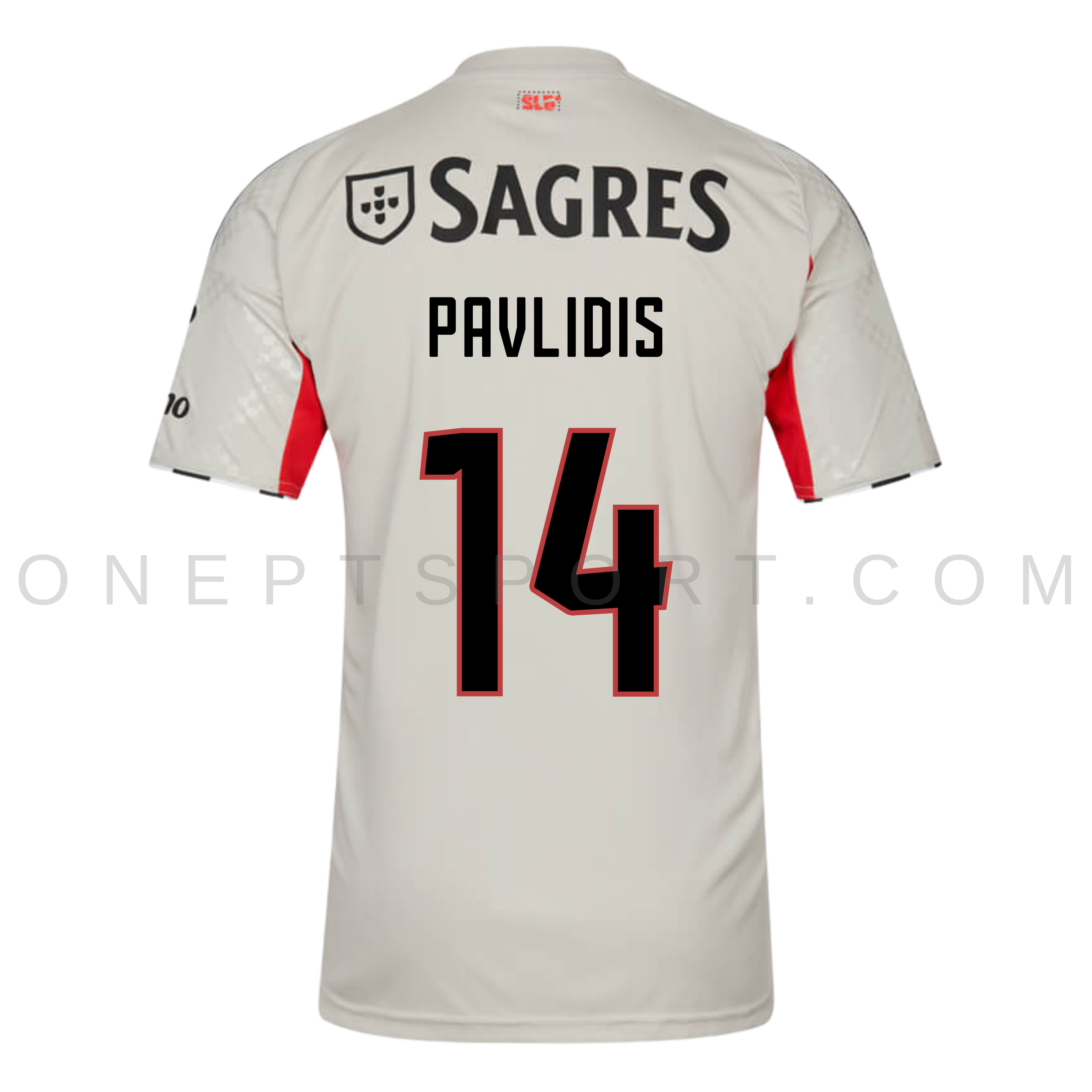 3ª Camisola SL Benfica 25/26 - Pavlidis 14 - Versão adepto 2