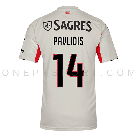 Criança - 3ª Camisola SL Benfica 25/26 - Pavlidis 14