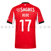 Camisola principal SL Benfica 25/26 - Dedic 17 - Versão adepto