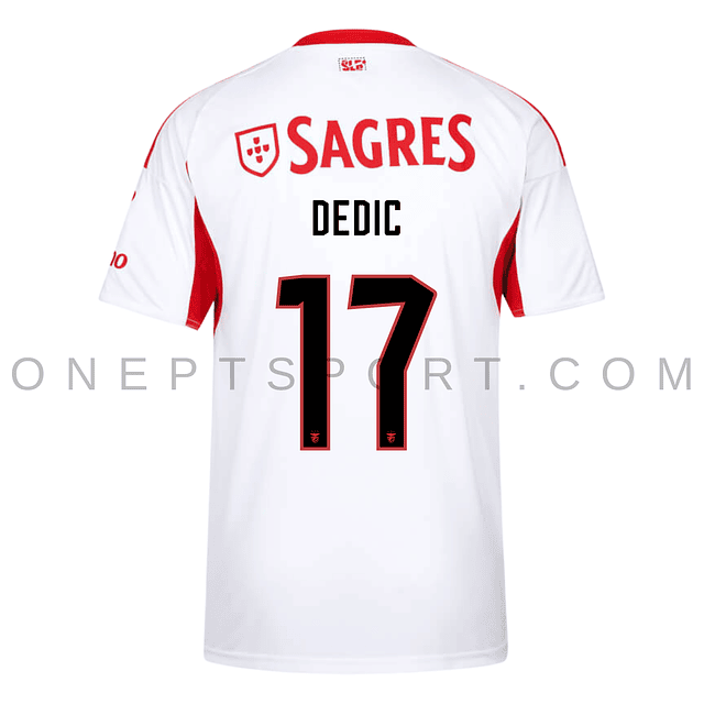 Criança - Camisola alternativa SL Benfica 25/26 - Dedic 17