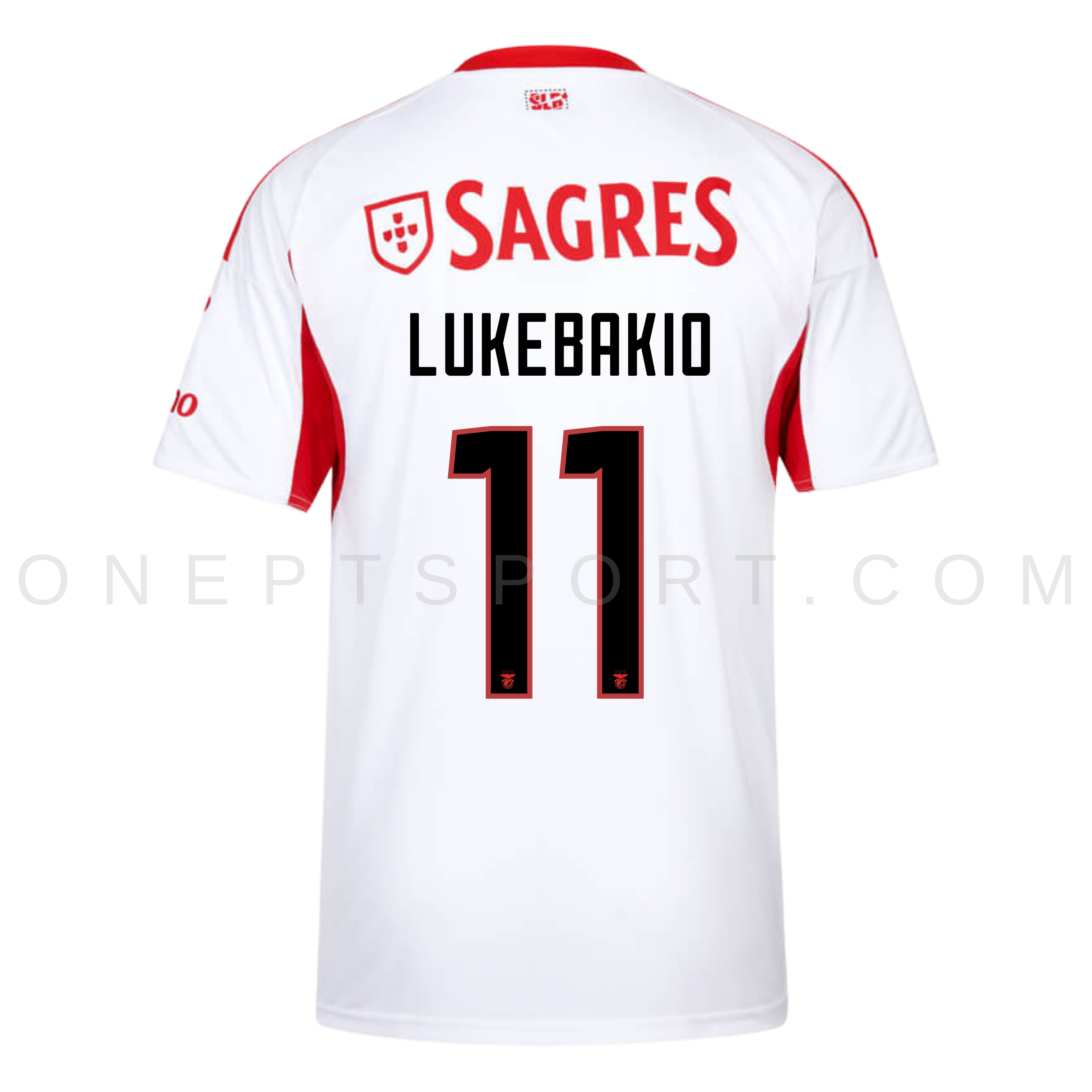 Camisola alternativa SL Benfica 25/26 - Lukebakio 11 - Versão adepto 2