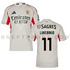 3ª Camisola SL Benfica 25/26 - Lukebakio 11 - Versão adepto