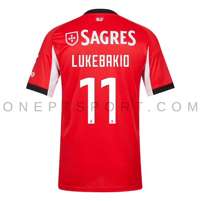 Criança - Camisola principal SL Benfica 25/26 - Lukebakio 11