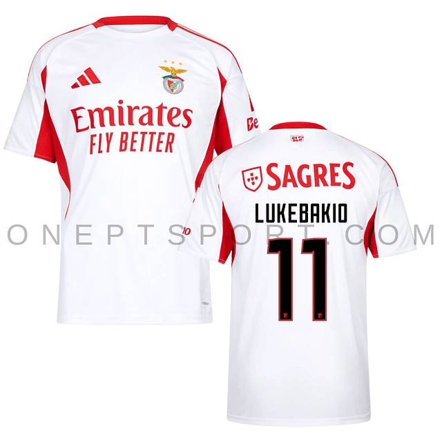 Criança - Camisola alternativa SL Benfica 25/26 - Lukebakio 11