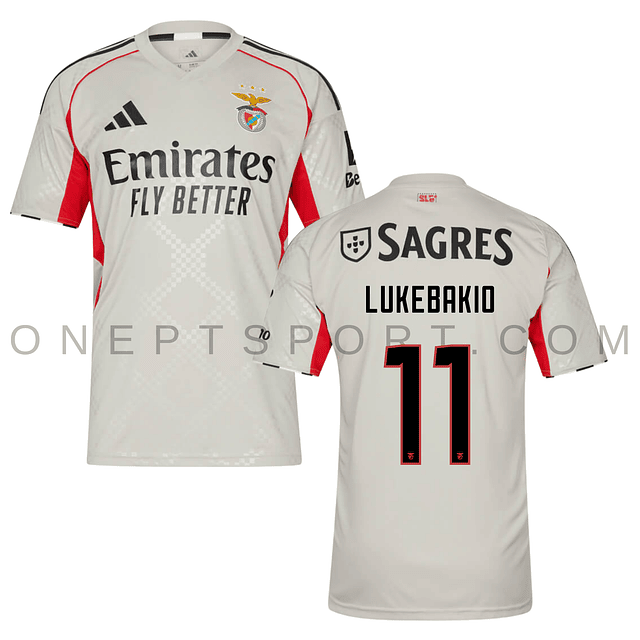 Criança - 3ª Camisola SL Benfica 25/26 - Lukebakio 11