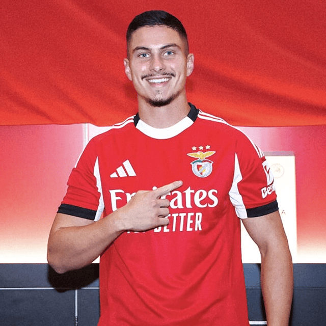 Camisola principal SL Benfica 25/26 - Ivanovic 9 - Versão adepto