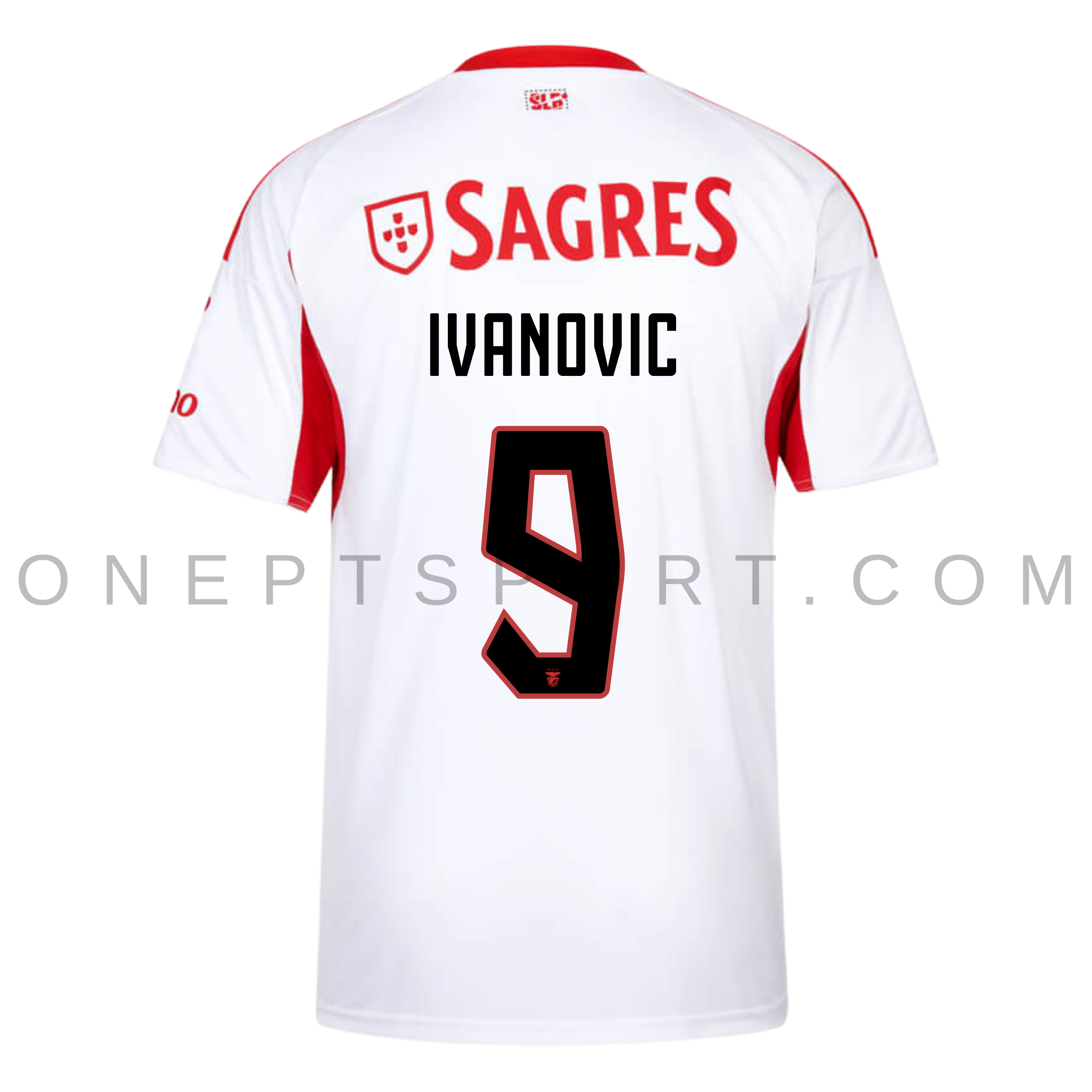 Camisola alternativa SL Benfica 25/26 - Ivanovic 9 - Versão adepto 2