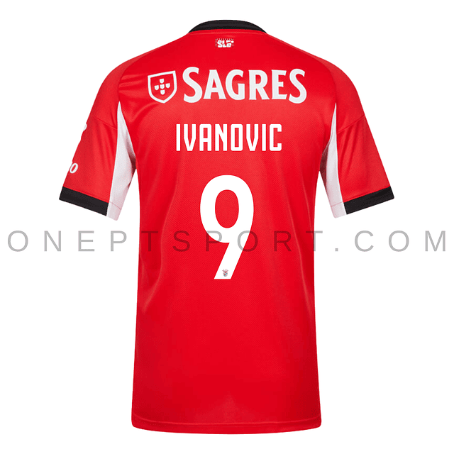 Criança - Camisola principal SL Benfica 25/26 - Ivanovic 9