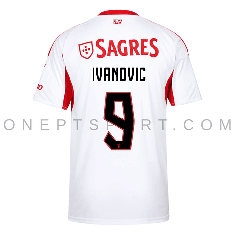 Criança - Camisola alternativa SL Benfica 25/26 - Ivanovic 9