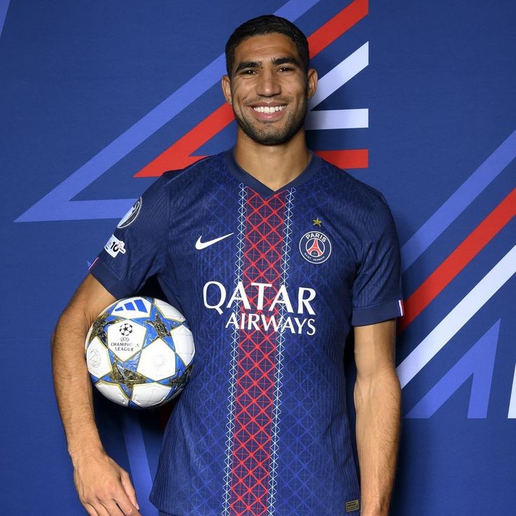 Camisola principal PSG 25/26 - Hakimi 2 4