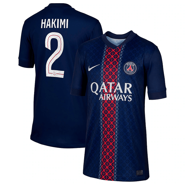 Criança - Camisola principal PSG 25/26 - Hakimi 2
