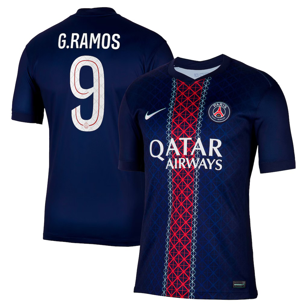 Camisola principal PSG 25/26 - G.Ramos 9 1