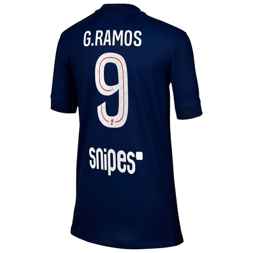 Criança - Camisola principal PSG 25/26 - G.Ramos 9 2