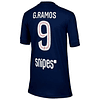 Criança - Camisola principal PSG 25/26 - G.Ramos 9