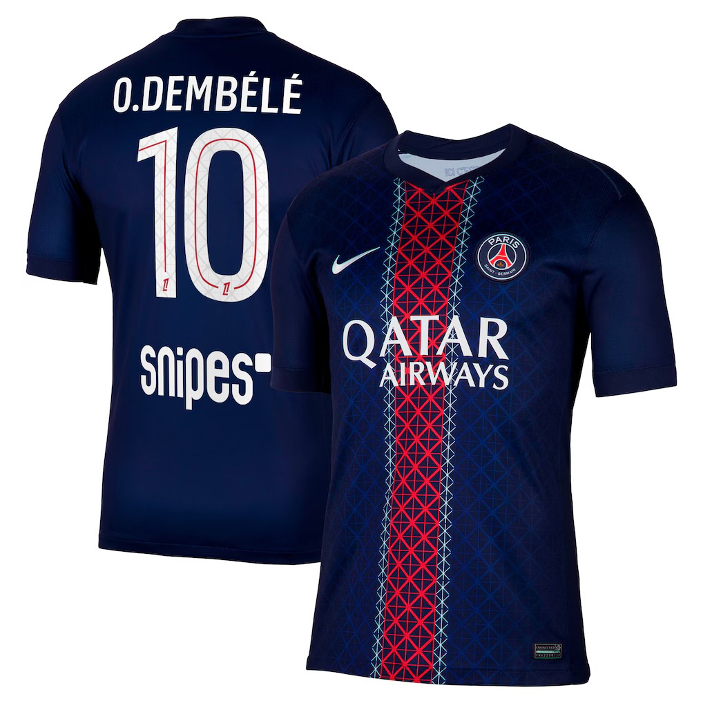 Camisola principal PSG 25/26 - O.Dembélé 10 1