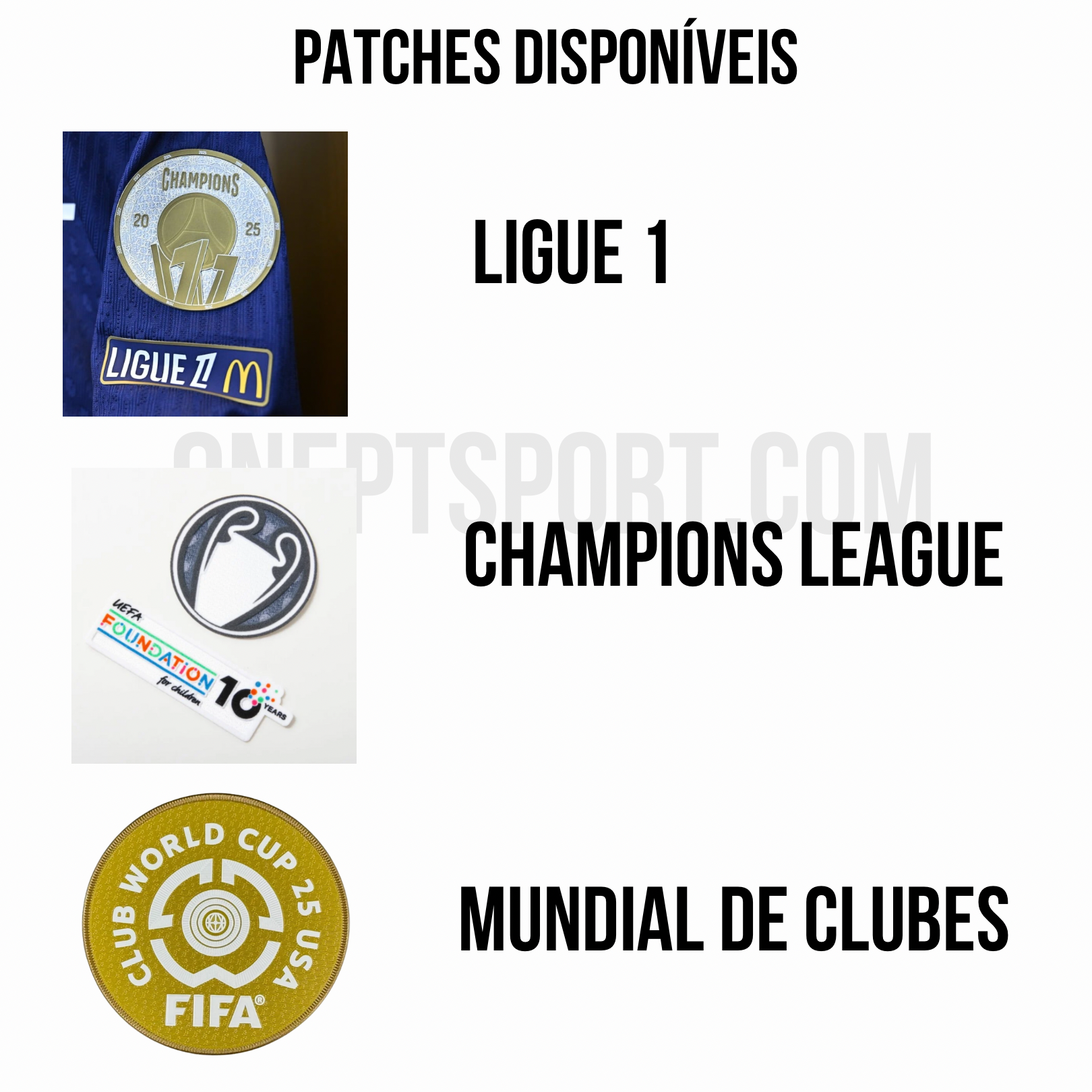 3ª Camisola PSG 25/26 Total 90 - O.Dembélé 10 4