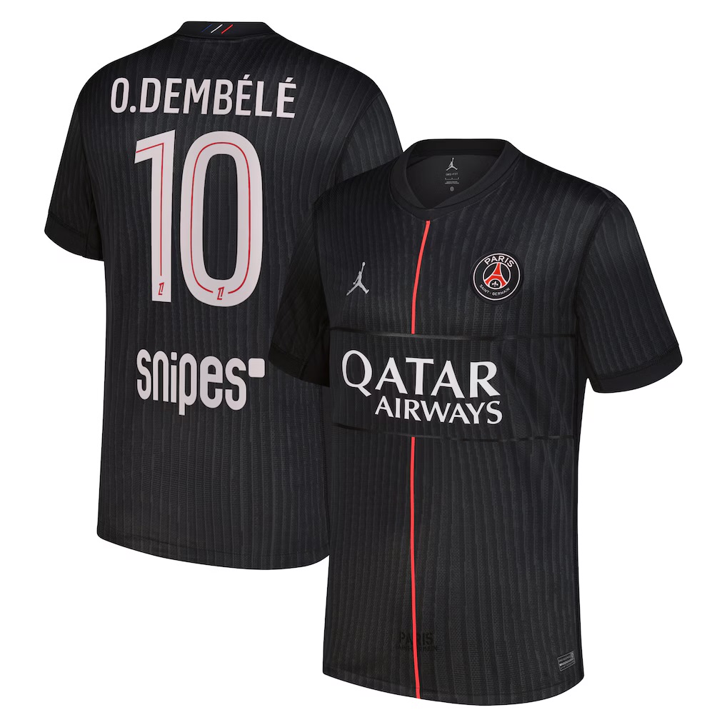 4ª Camisola PSG 25/26 - O.Dembélé 10 1