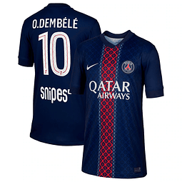 Criança - Camisola principal PSG 25/26 - O.Dembélé 10