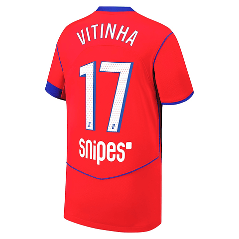 Criança - 3ª Camisola PSG 25/26 Total 90 - Vitinha 17