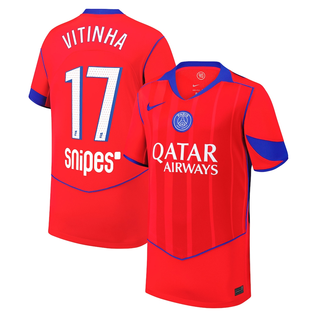 Criança - 3ª Camisola PSG 25/26 Total 90 - Vitinha 17 1