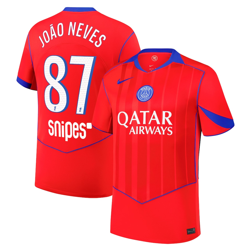 3ª Camisola PSG 25/26 Total 90 - João Neves 87 1