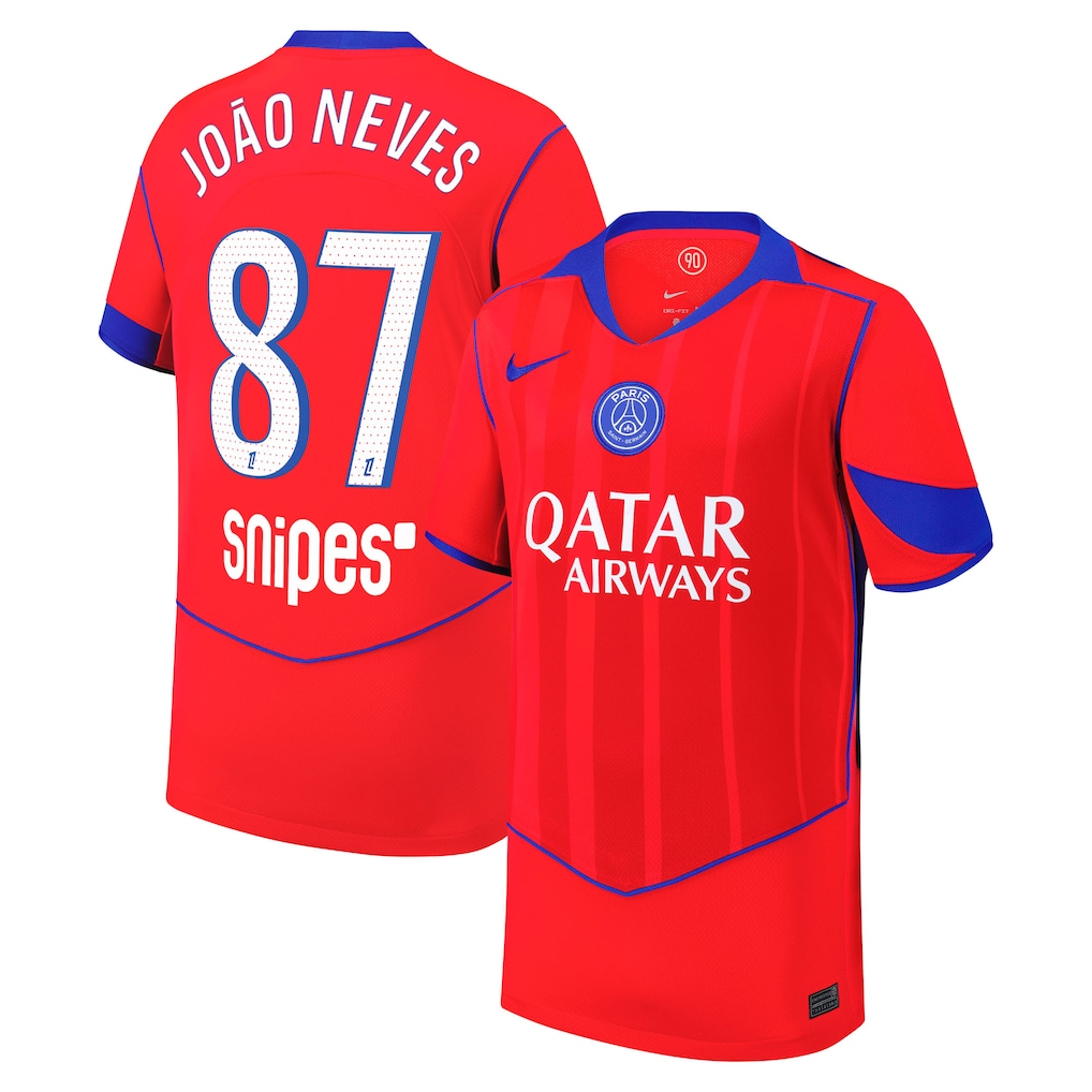 Criança - 3ª Camisola PSG 25/26 Total 90 - João Neves 87 1