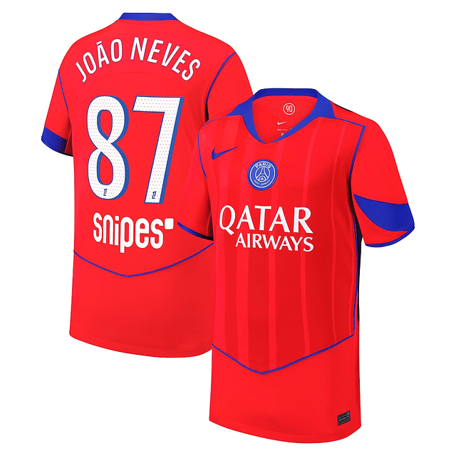 Criança - 3ª Camisola PSG 25/26 Total 90 - João Neves 87
