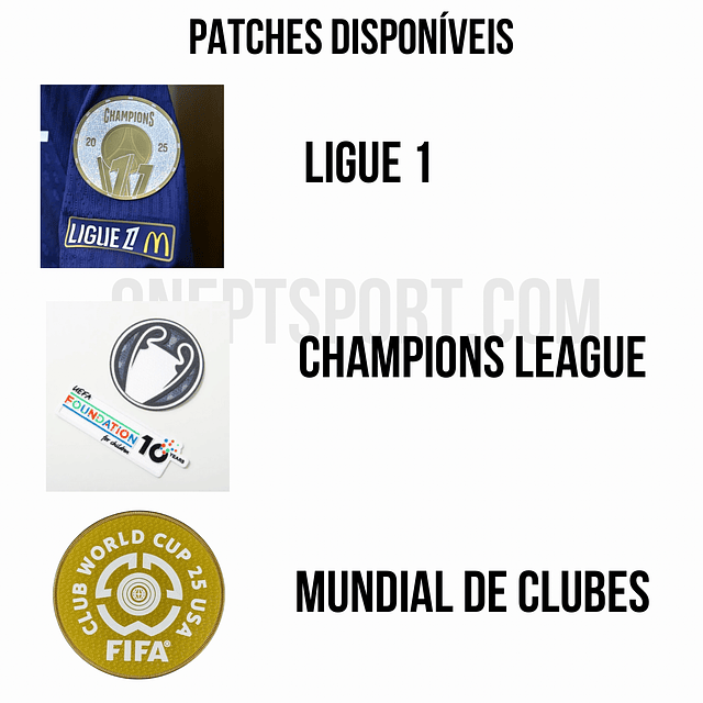 4ª Camisola PSG 25/26 - D.Doué 14