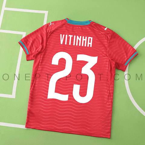 Camisola Principal Portugal Mundial 2026 - Vitinha 23