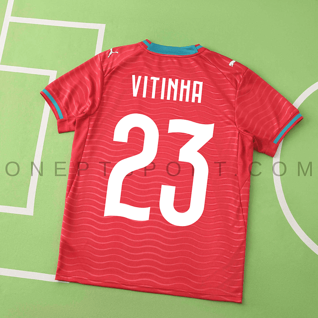 Camisola Principal Portugal Mundial 2026 - Vitinha 23