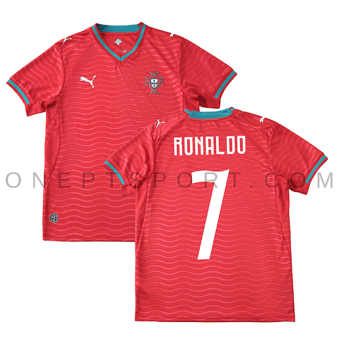 Camisola Principal Portugal Mundial 2026 - Ronaldo 7