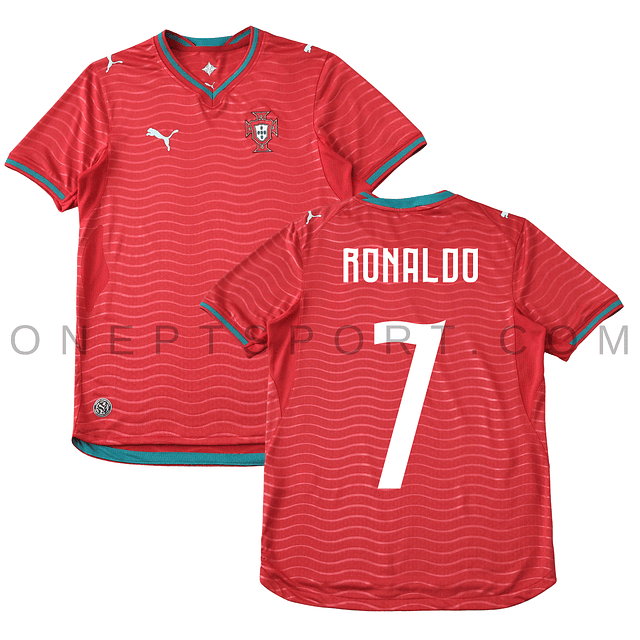 Camisola Principal Portugal Mundial 2026 - Ronaldo 7