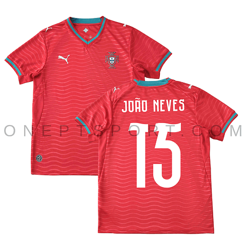Camisola Principal Portugal Mundial 2026 - João Neves 15