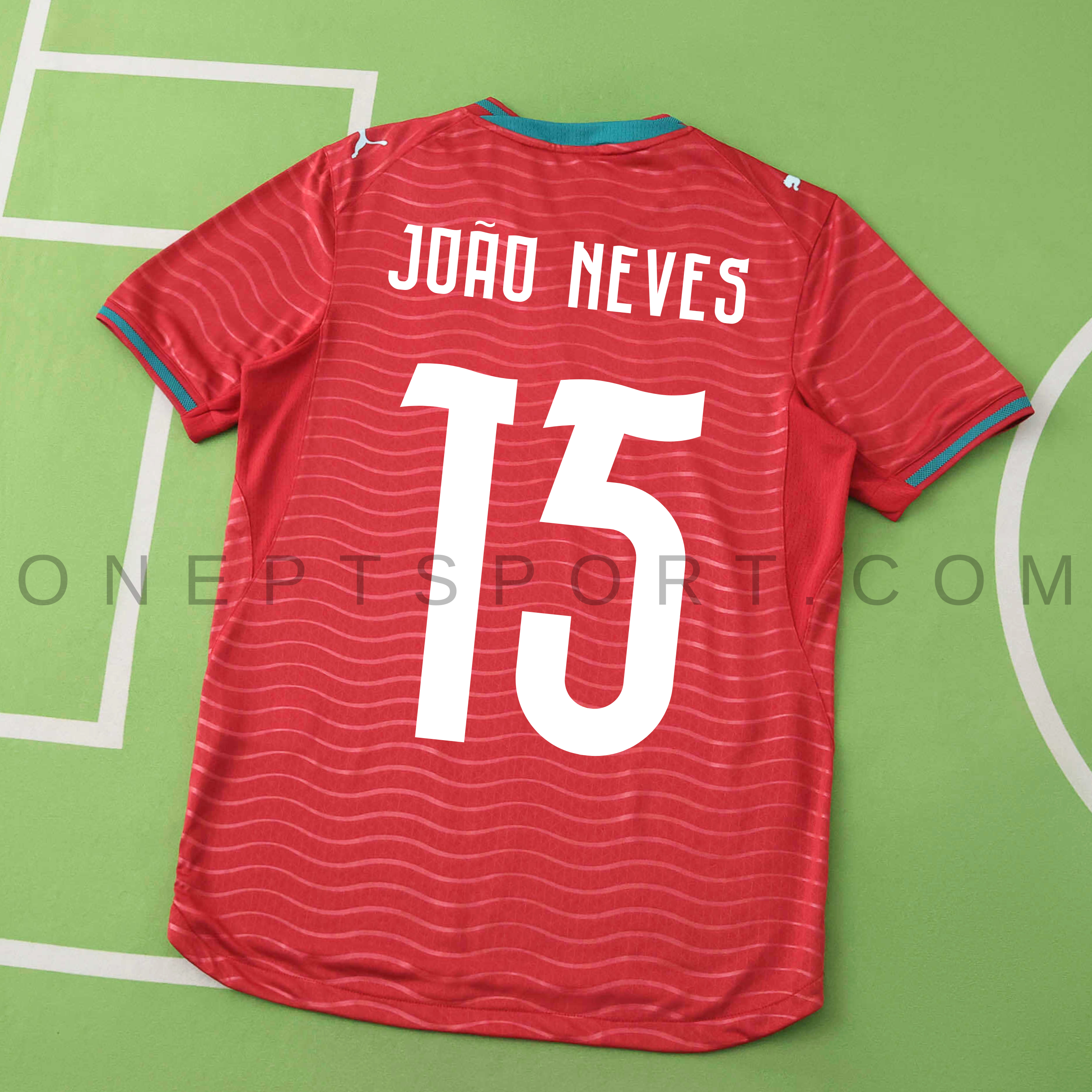 Camisola Principal Portugal Mundial 2026 - João Neves 15 12