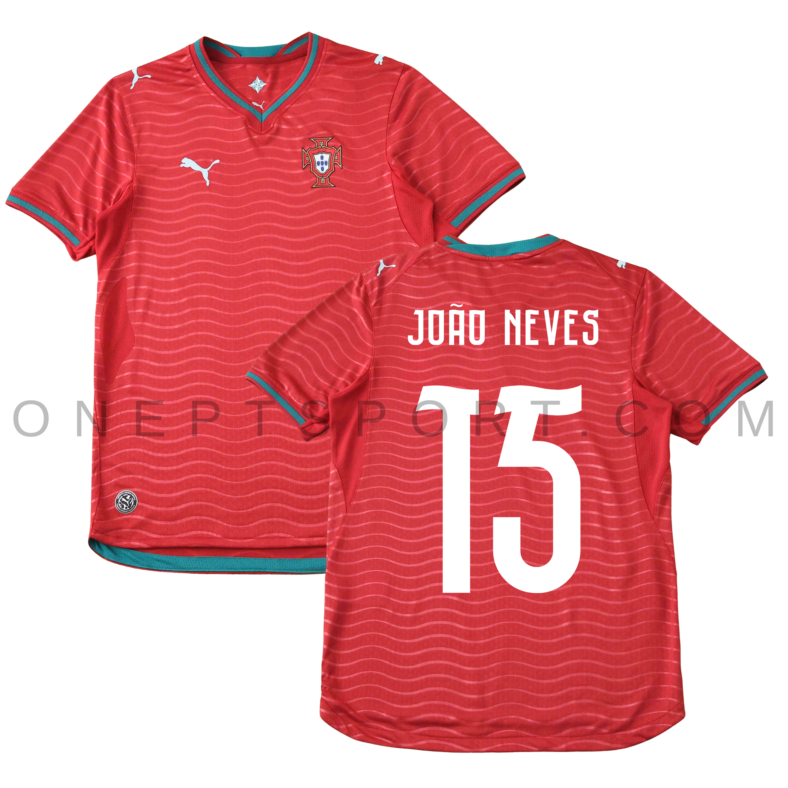 Camisola Principal Portugal Mundial 2026 - João Neves 15 11