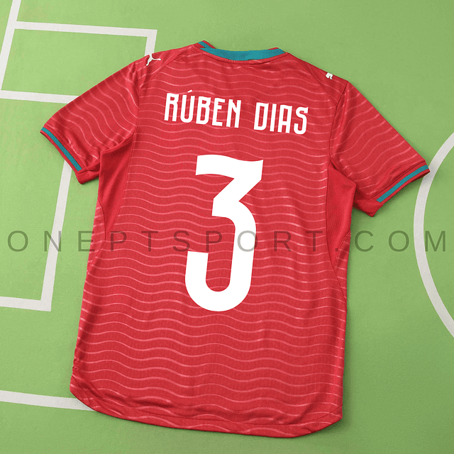 Camisola Principal Portugal Mundial 2026 - Rúben Dias 3