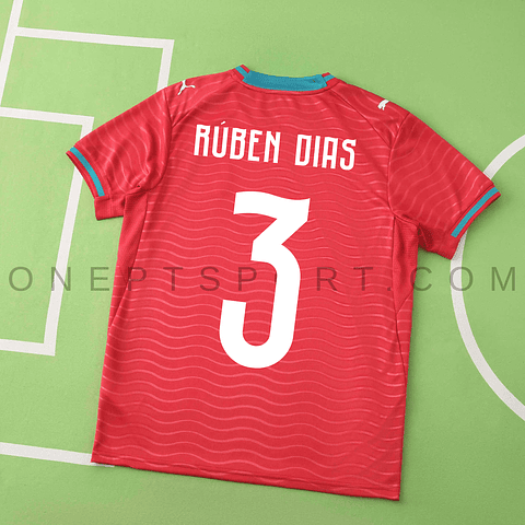 Camisola Principal Portugal Mundial 2026 - Rúben Dias 3