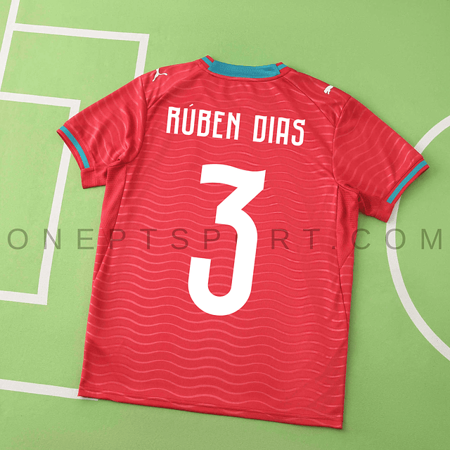 Camisola Principal Portugal Mundial 2026 - Rúben Dias 3